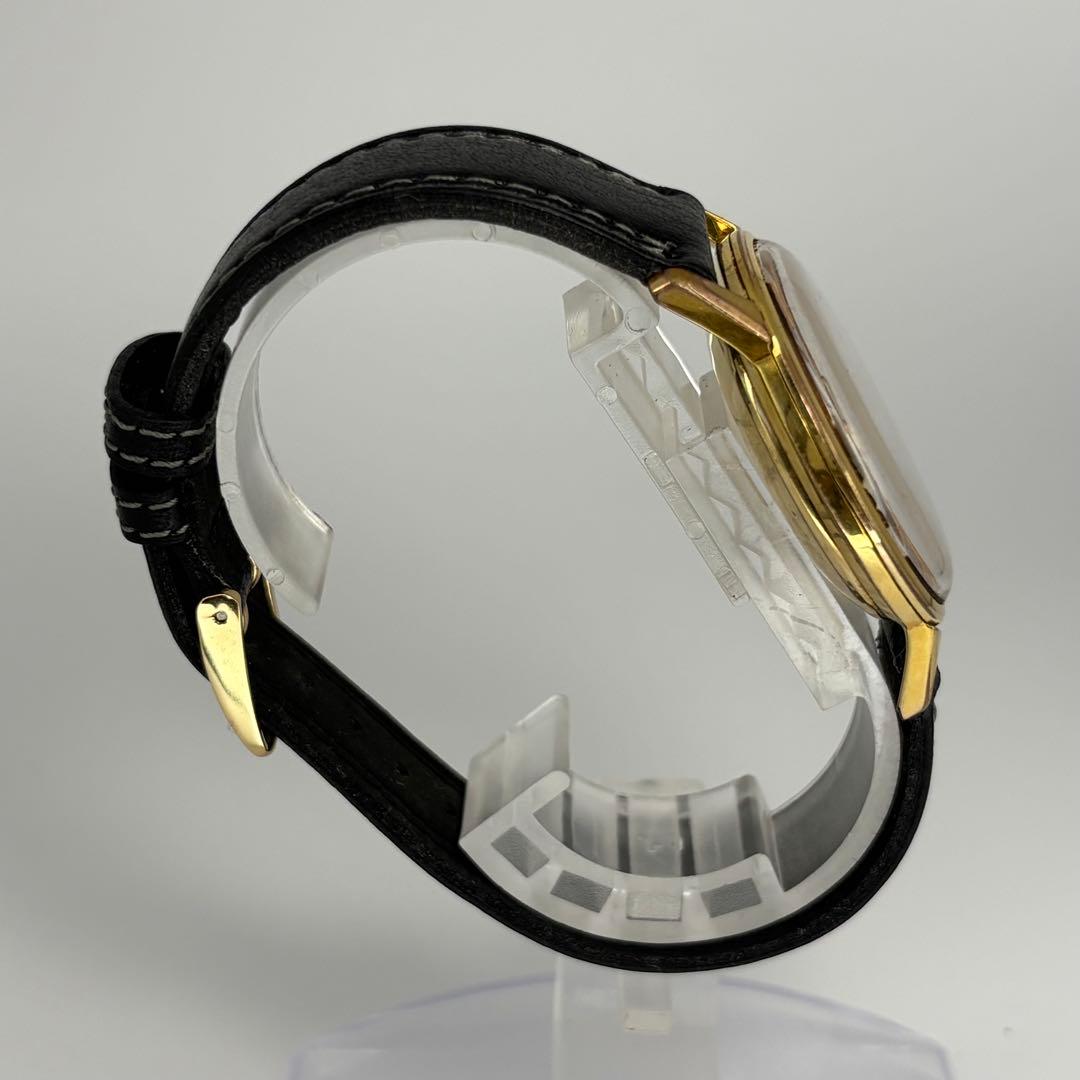 OH済 SEIKO セイコー セイコーマチック 金張りケース 60s 自動巻時計