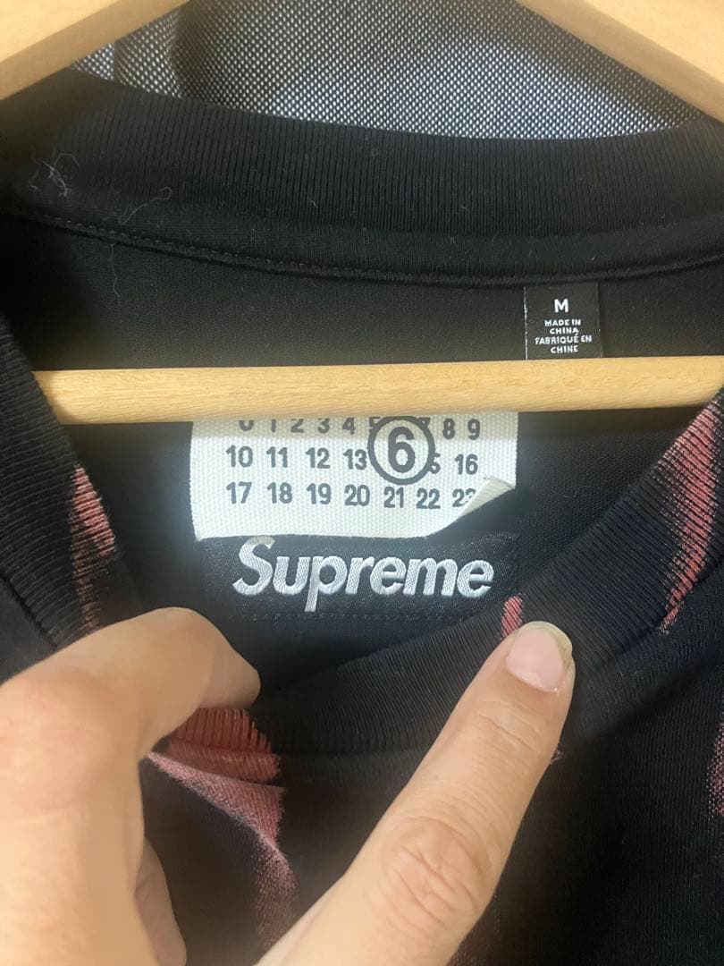 Y*-様 Supreme × MM6 Liquid Blue Oversized