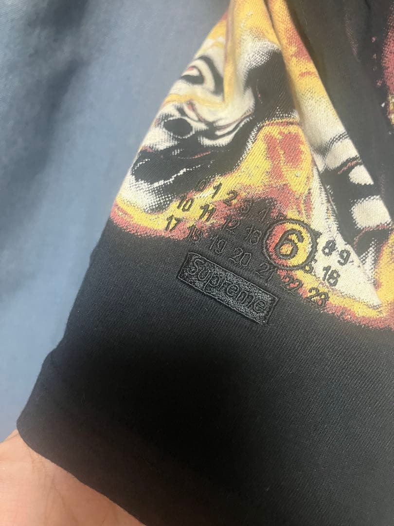 Y*-様 Supreme × MM6 Liquid Blue Oversized