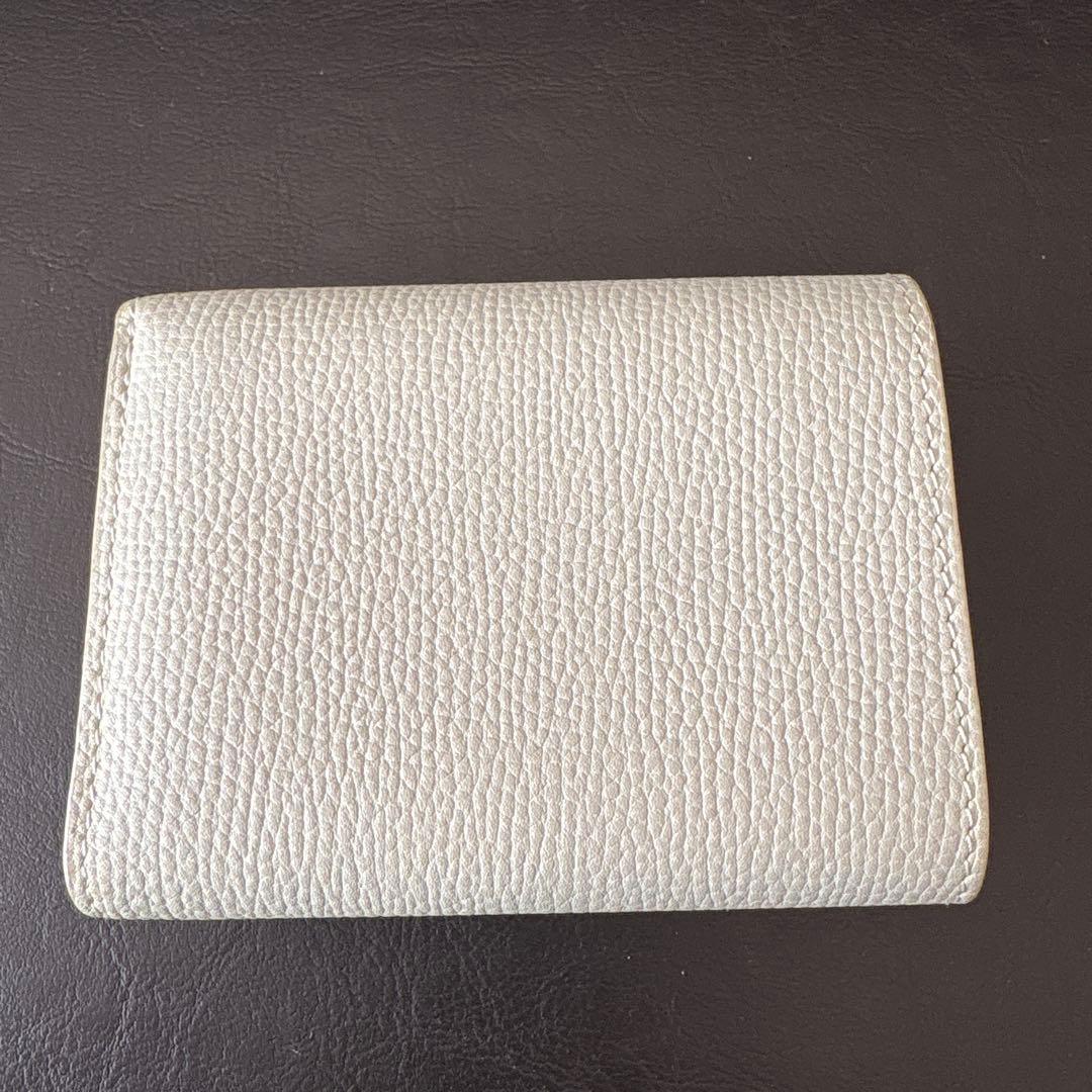 ロエベ　トライフォールドウォレット　ライトセラドン　三つ折り財布　loewe