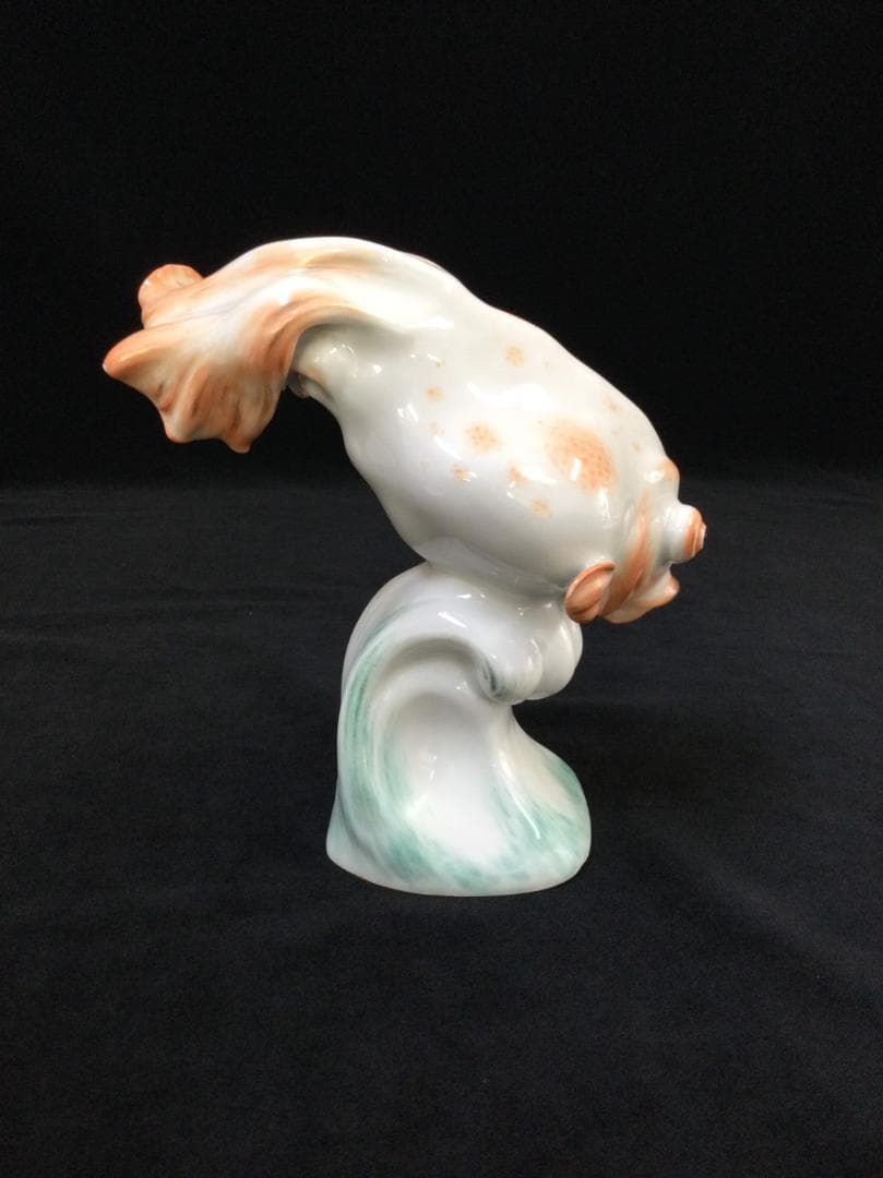 マイセン MEISSEN デメキン 出目金 金魚 フィギュリン 置物 オリジナル