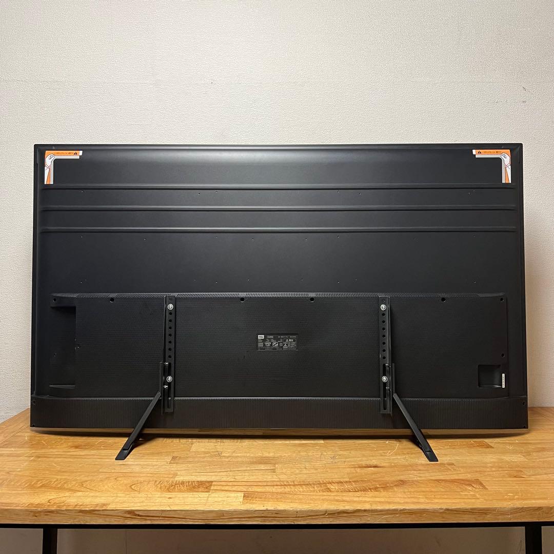 TCL 65V型 4K 液晶テレビ スマートテレビ 65P8S ネット動画アプリ