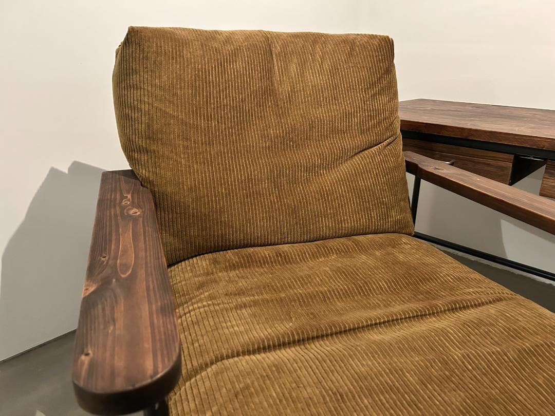 ★週末セール★インダストリアルブランチ【1人掛けソファ（展示品）】アイアン家具