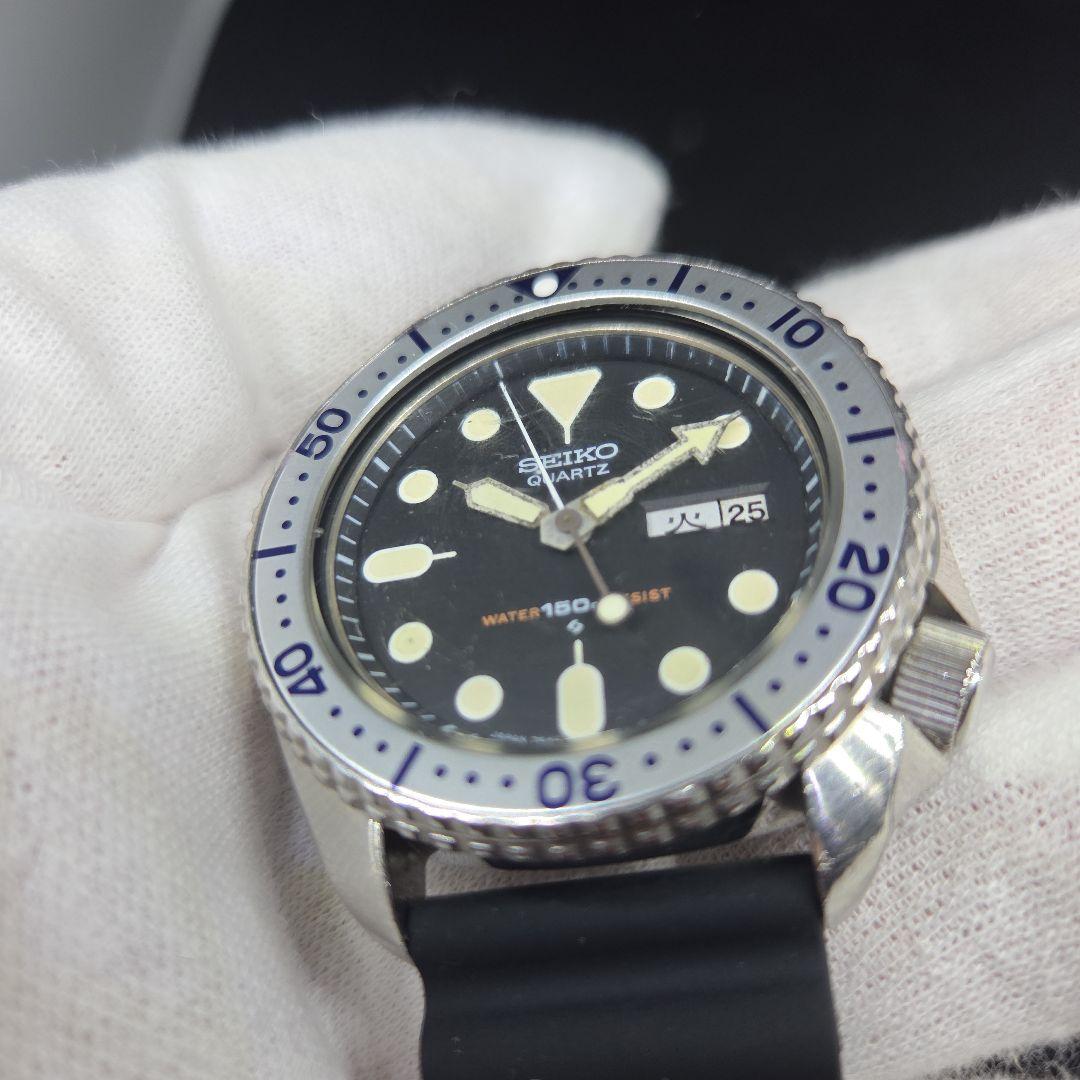 norice　　SEIKO　7548-7000　稼働品　ベゼル、ベルト社外