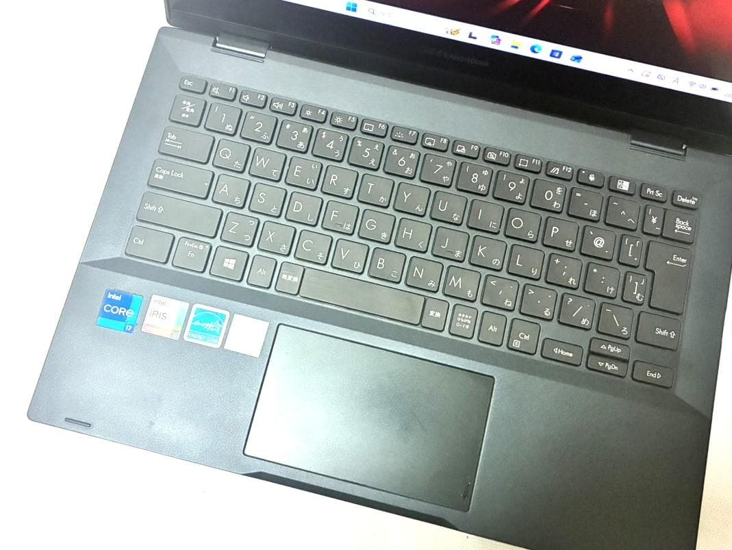 美品 2021年 ASUS ExpertBook タッチパネル i7 11世代