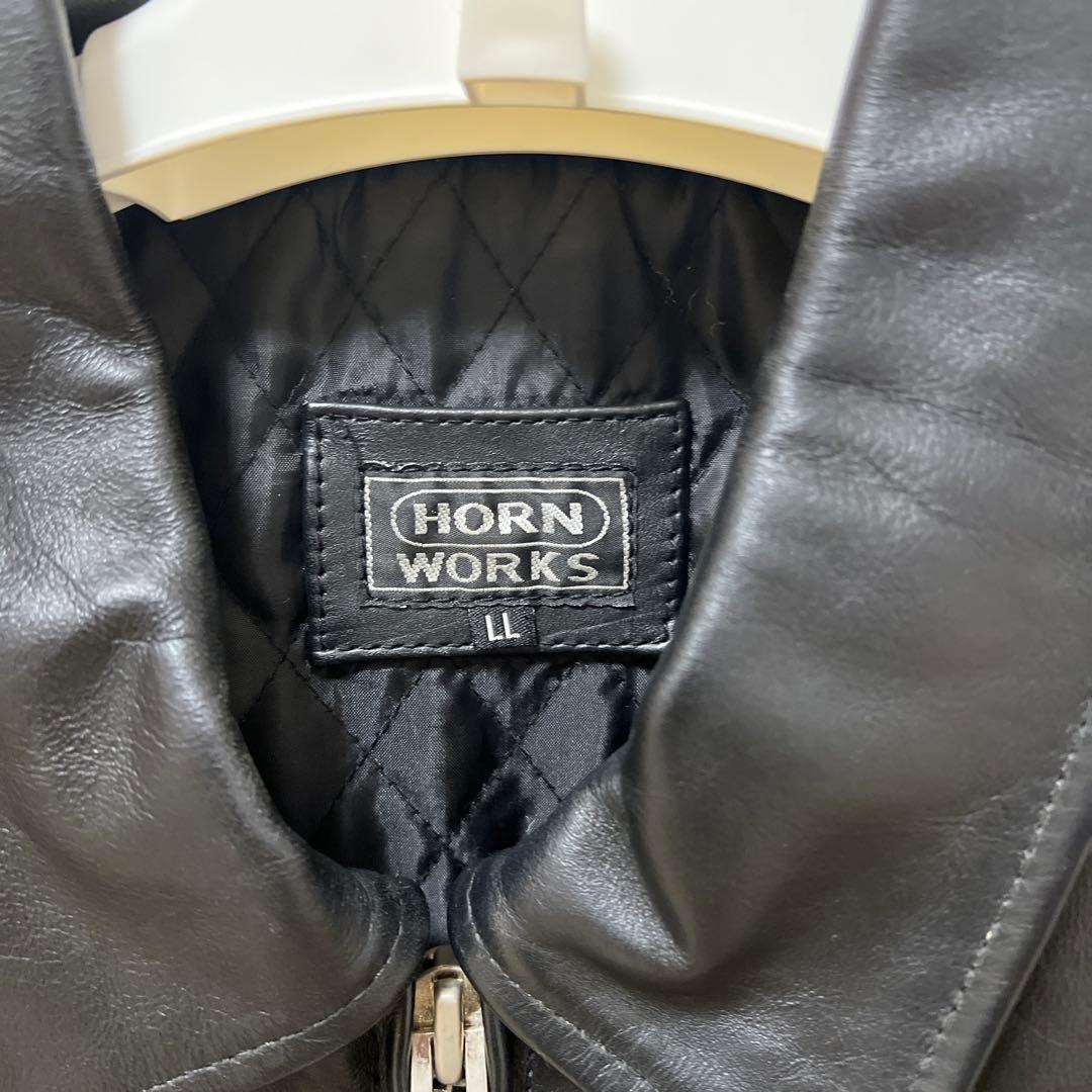 Horn works シングルライダース　tracker jacket 本革