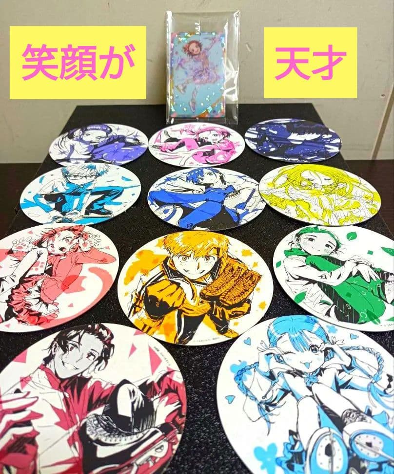 メダリスト展♡♡コースターコンプ、キラキラいのりさんセット