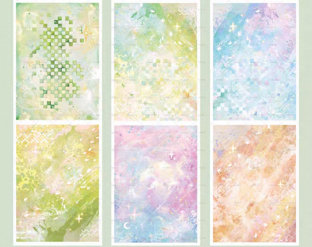 切売 1550★ 海外 マスキングテープ マステ PET 装飾 背景