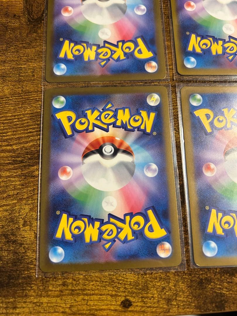 ピカチュウカード マクドナルドコラボ　６枚セット