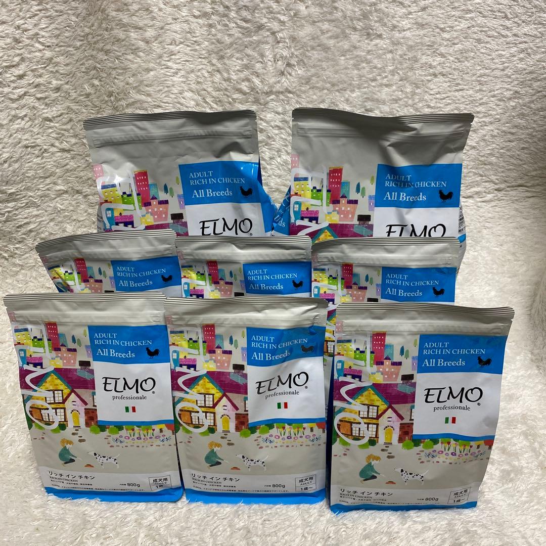 ELMO リッチイン チキン ドライフード 全犬種 　合計10.8Kgオ…