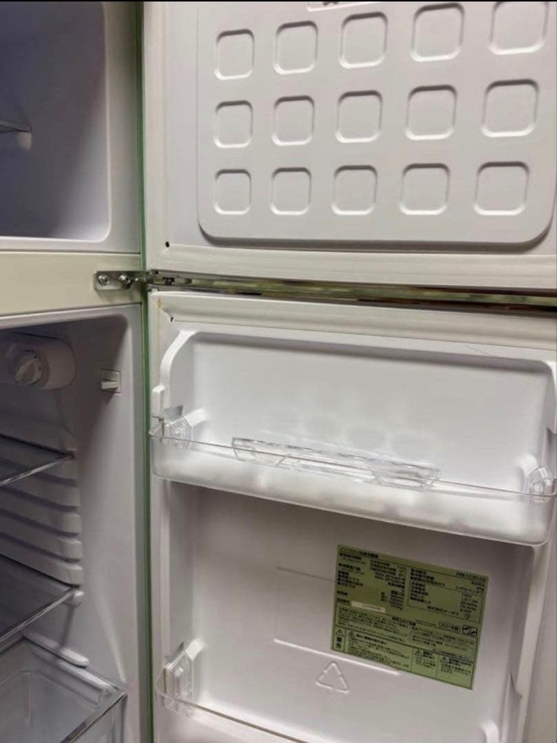 レトロ冷蔵庫 114L ミントグリーン