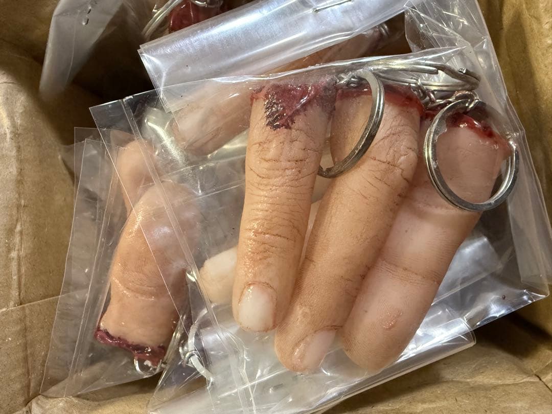 5本指　人差し指　中指　小指　親指　薬指　キーホルダー #キーホルダー #指