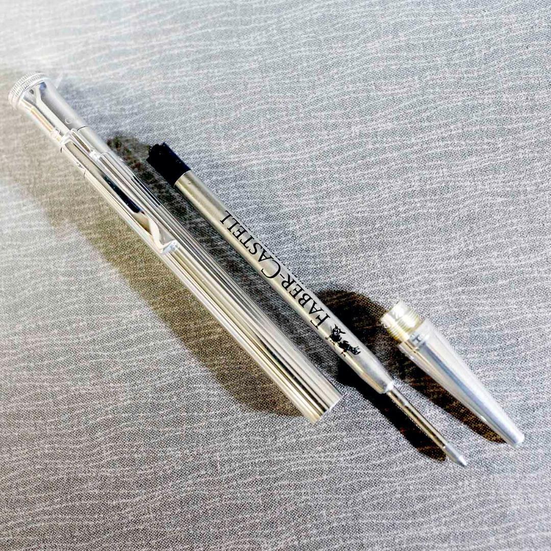 【美品 送料込み】ファーバーカステル ボールペン スターリングシルバー ②