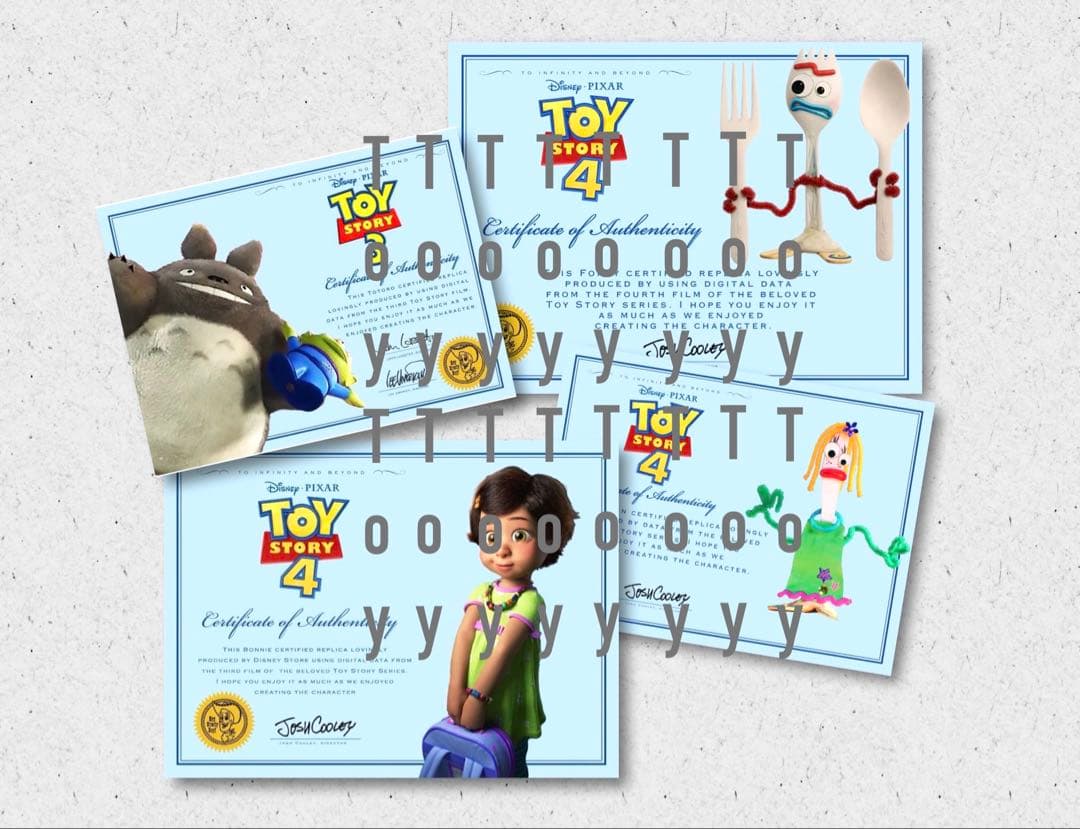 ピクサー トイストーリー4 ボニー バックパック カバン限定品 フォーキー