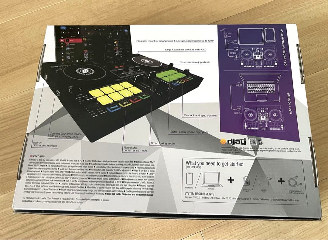 ④Reloop BUDDY DJコントローラー