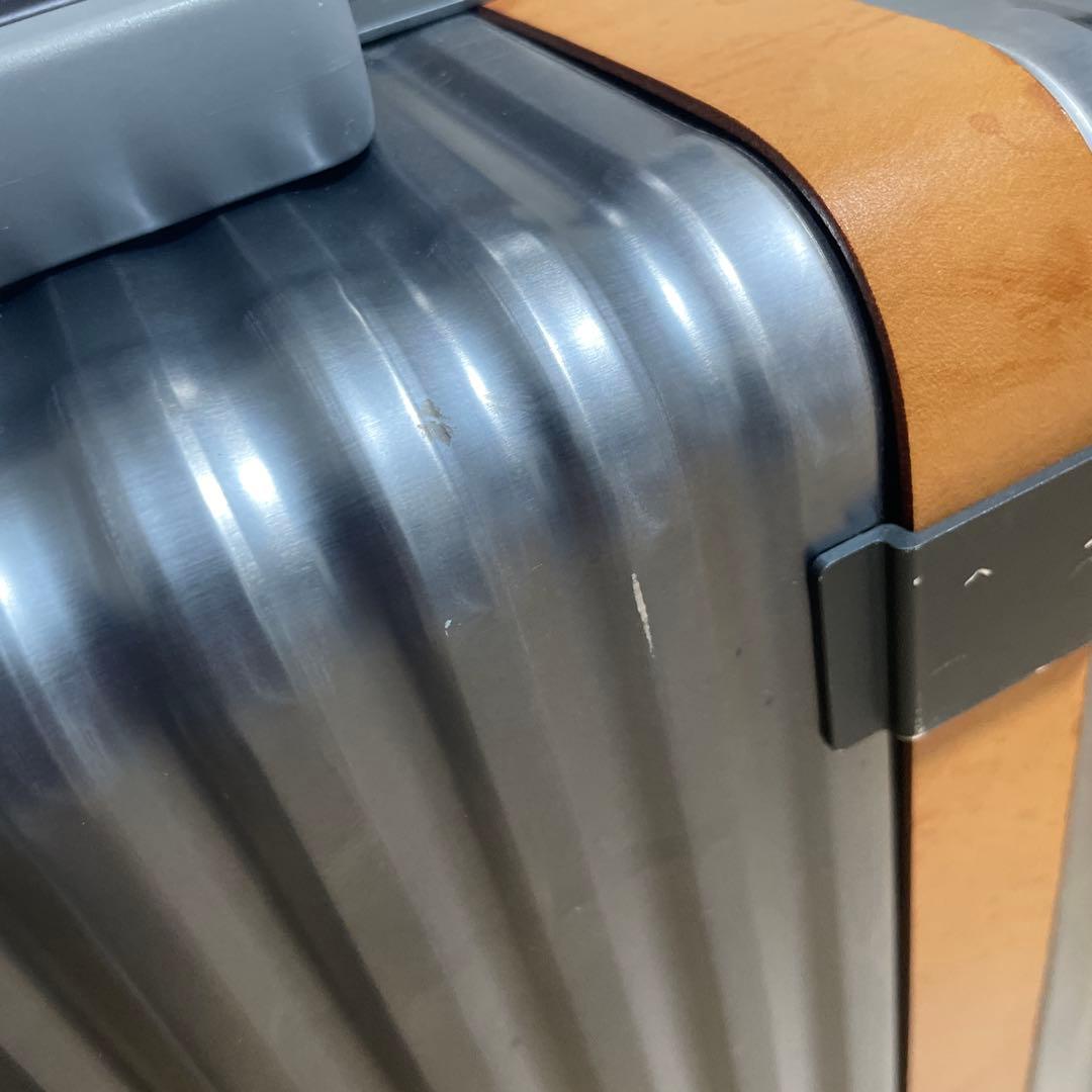 LANZZO スーツケース Viking 19inch グレー/ベージュ