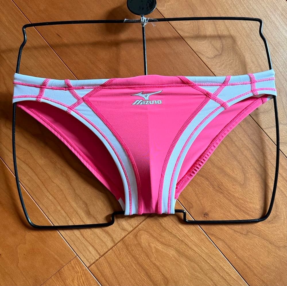 【カスタムオーダー】MIZUNO　RQ632　ピンク×ホワイト　140　競パン