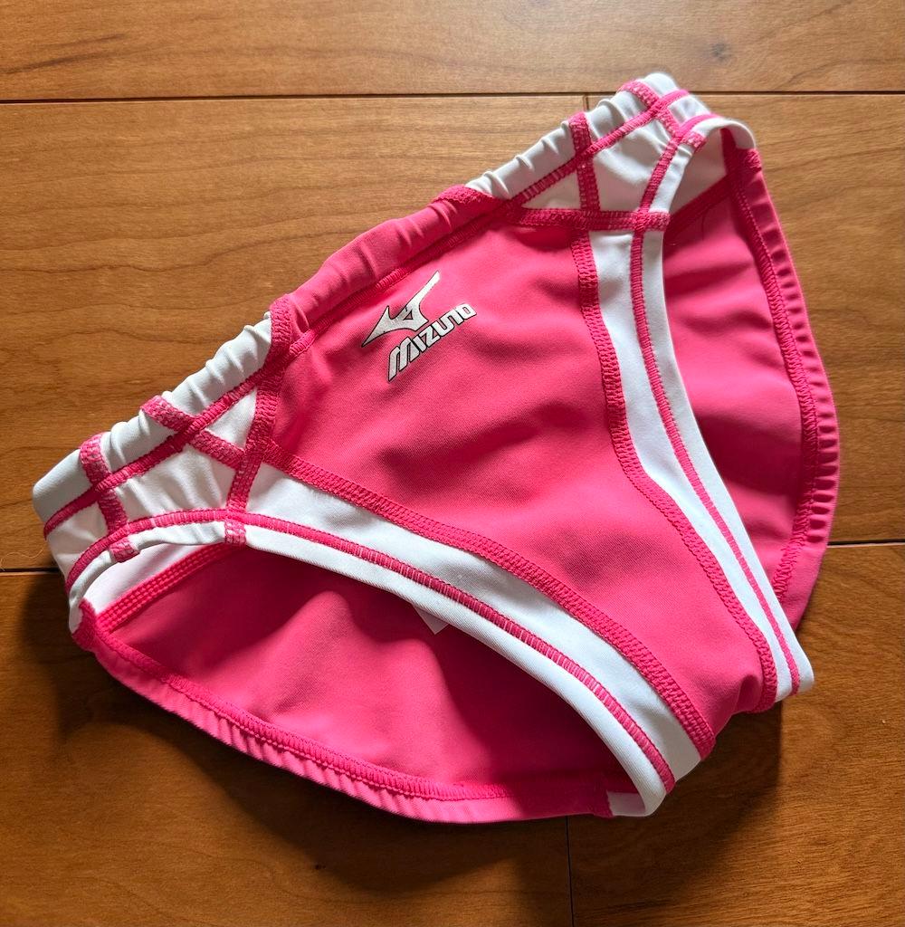 【カスタムオーダー】MIZUNO　RQ632　ピンク×ホワイト　140　競パン