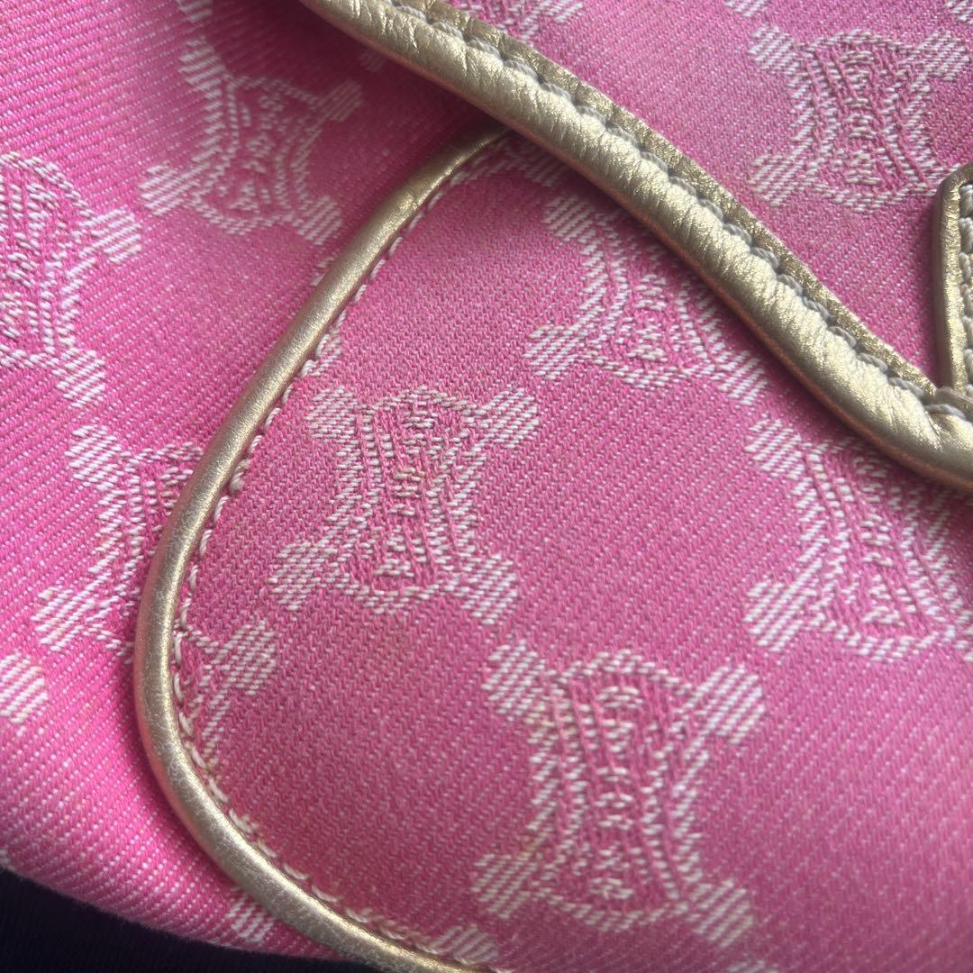 希少　Celine ピンク ショルダーバッグ