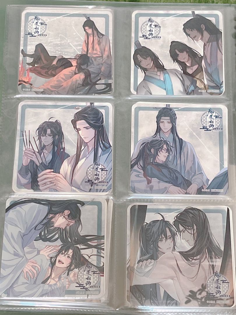 【本日のみ】魔道祖師　コースター　公式茶屋　旧柄　46枚