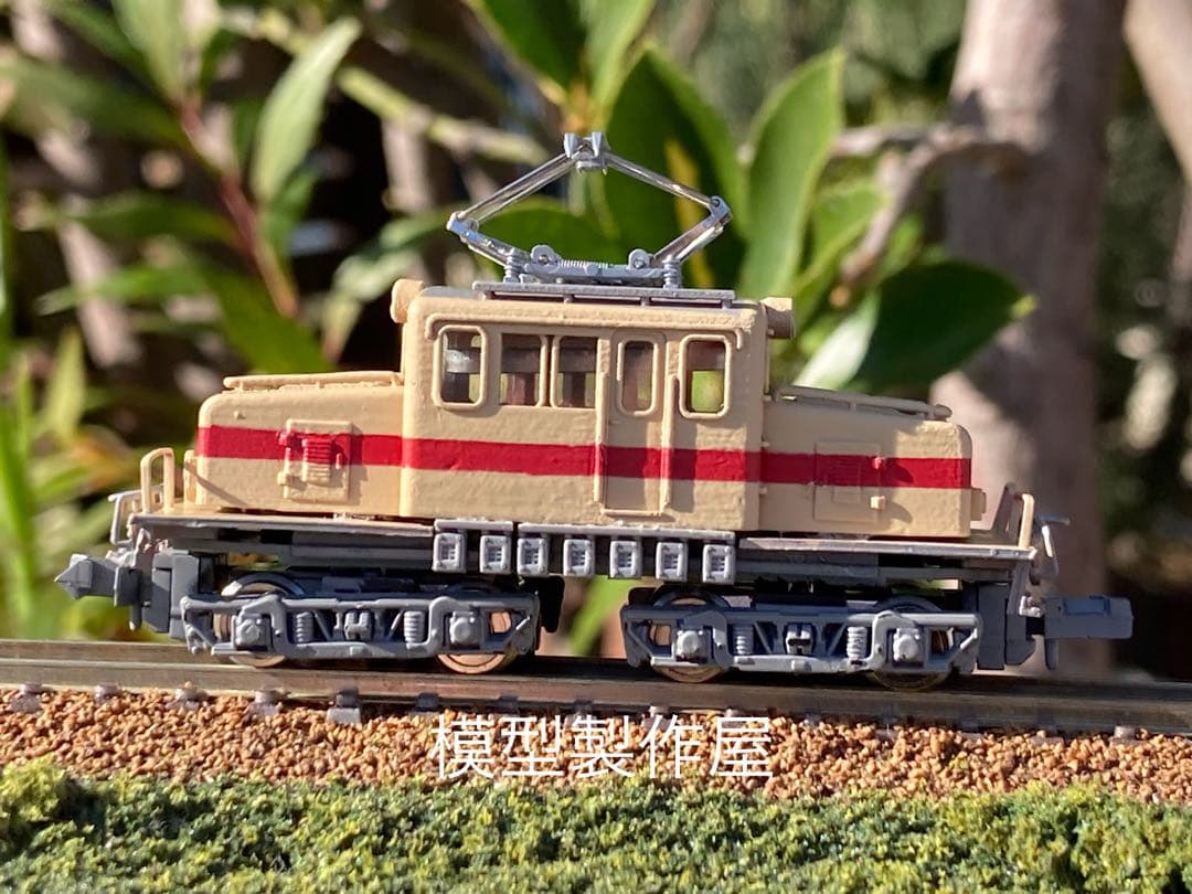 豊橋鉄道　デキ201タイプNゲージ　足回りBトレ動力　電気機関車　他サイト出品中