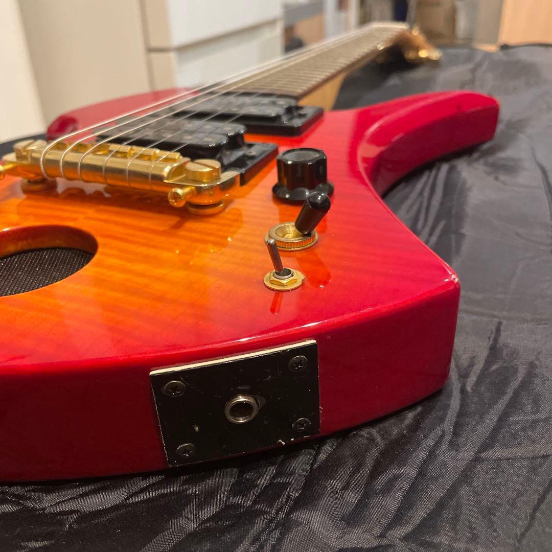 限定100本希少　hideモデルギター　ミニギターMG-Jr チェリー