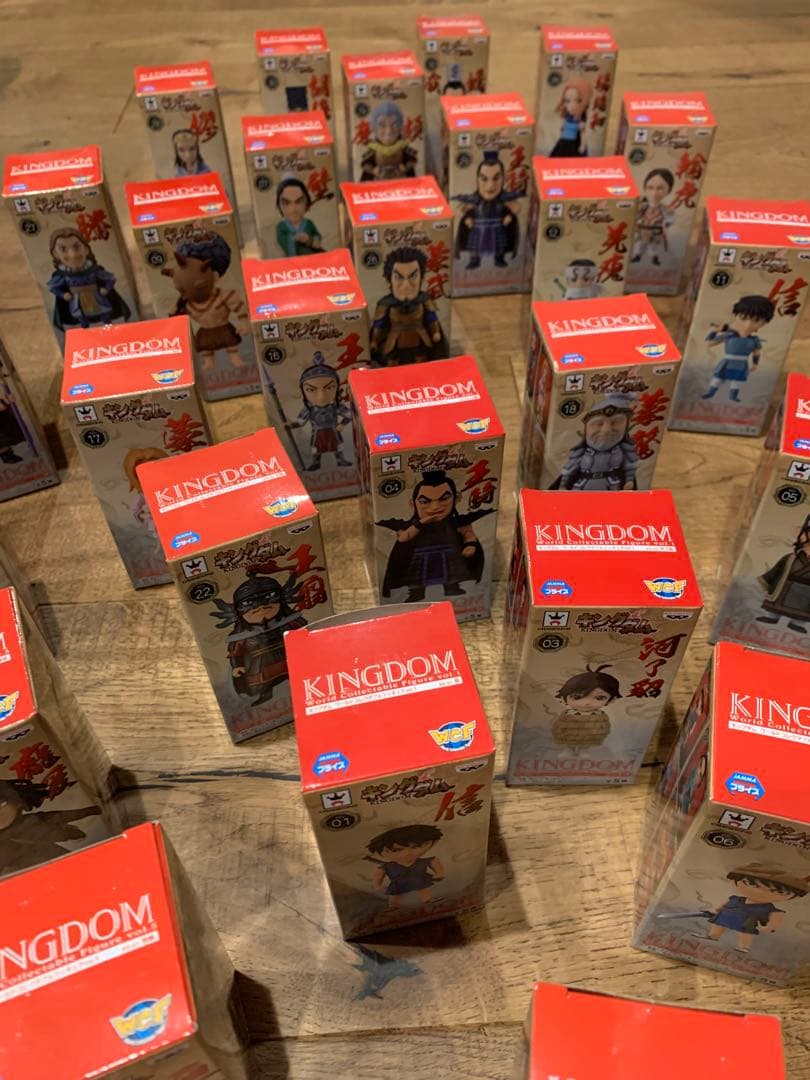 【未開封】キングダム　ワーコレ　全30種コンプリート