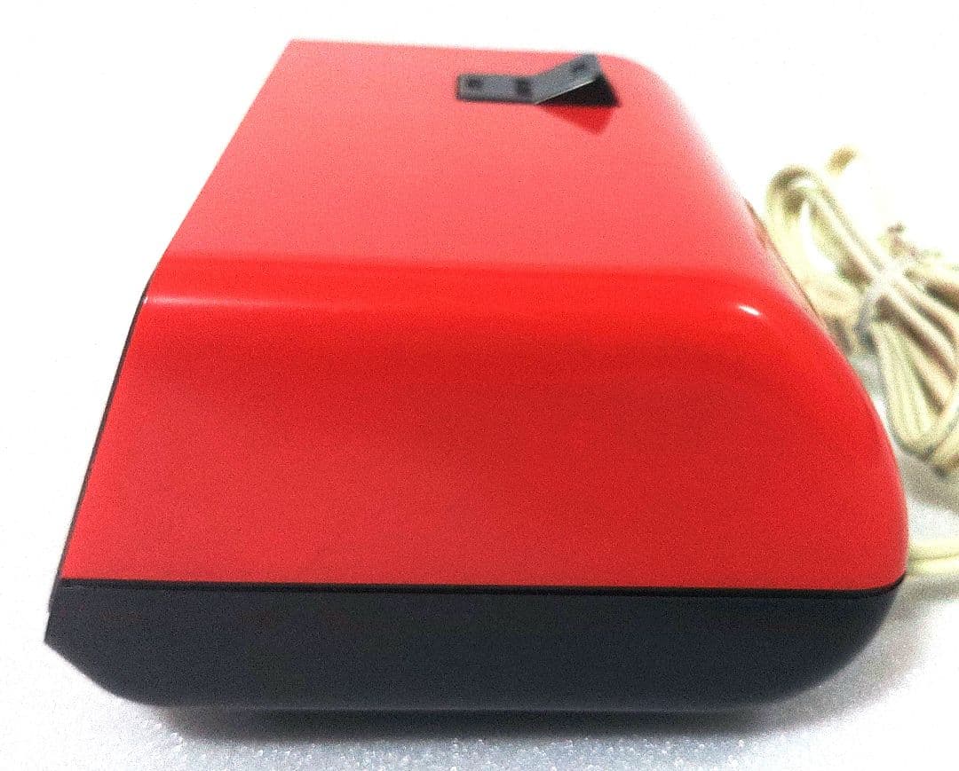 CITIZEN 赤 デジタル置時計 リズム時計工業 パタパタ表示