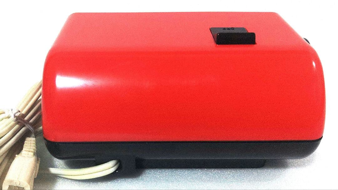 CITIZEN 赤 デジタル置時計 リズム時計工業 パタパタ表示