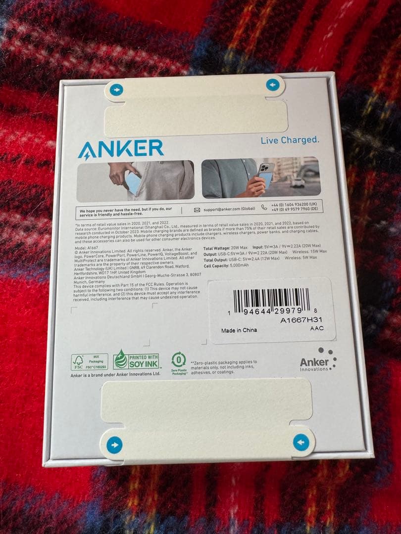 【Apple限定】Anker MagGo Power Bank（5K,Slim）