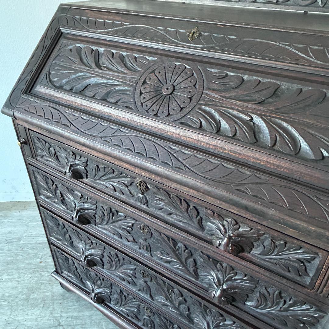 イギリス アンティーク家具 ビューロー　机 1900年頃 883A