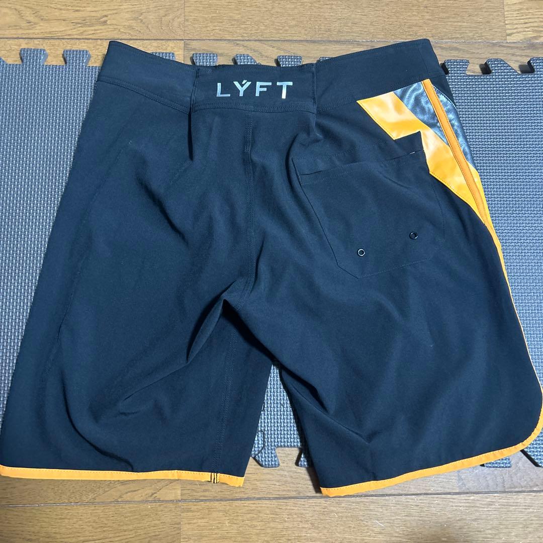LYFT 水着 Lサイズ ブラック/オレンジ