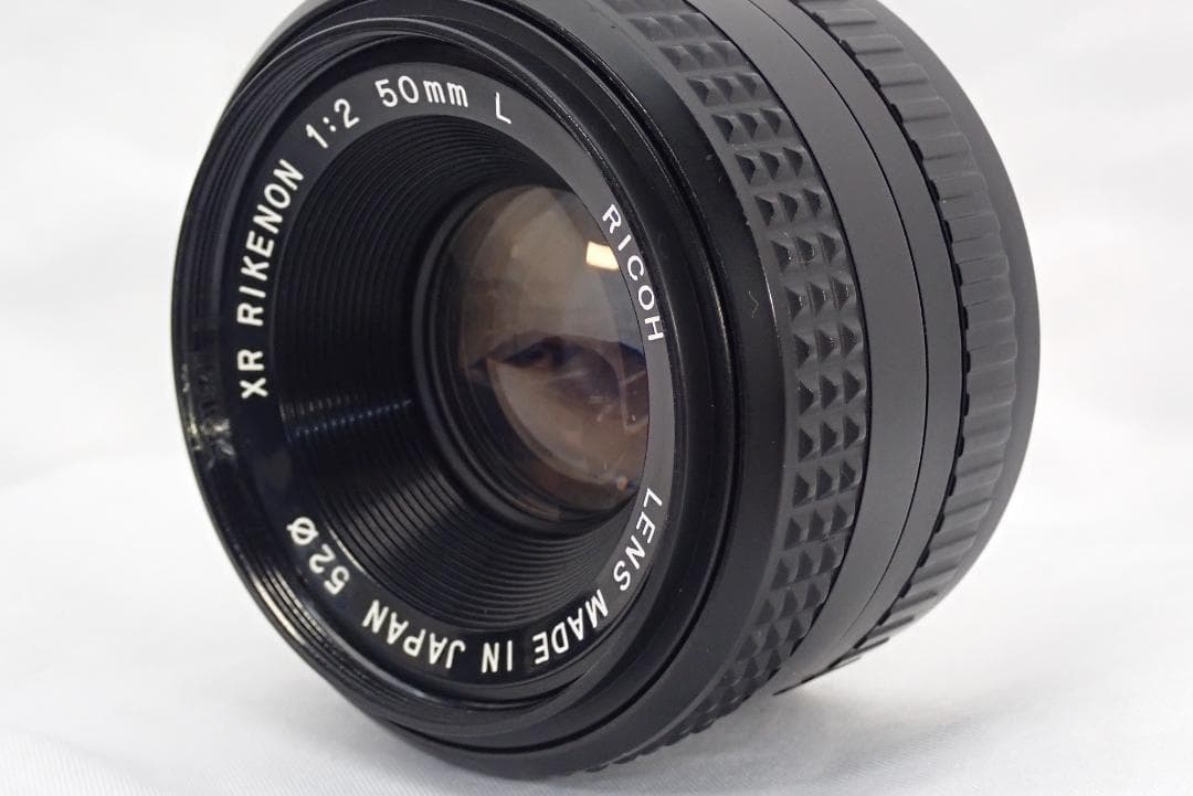 RICOH XR RIKENON 50mm f2 L Kマウント 整備済 完動品