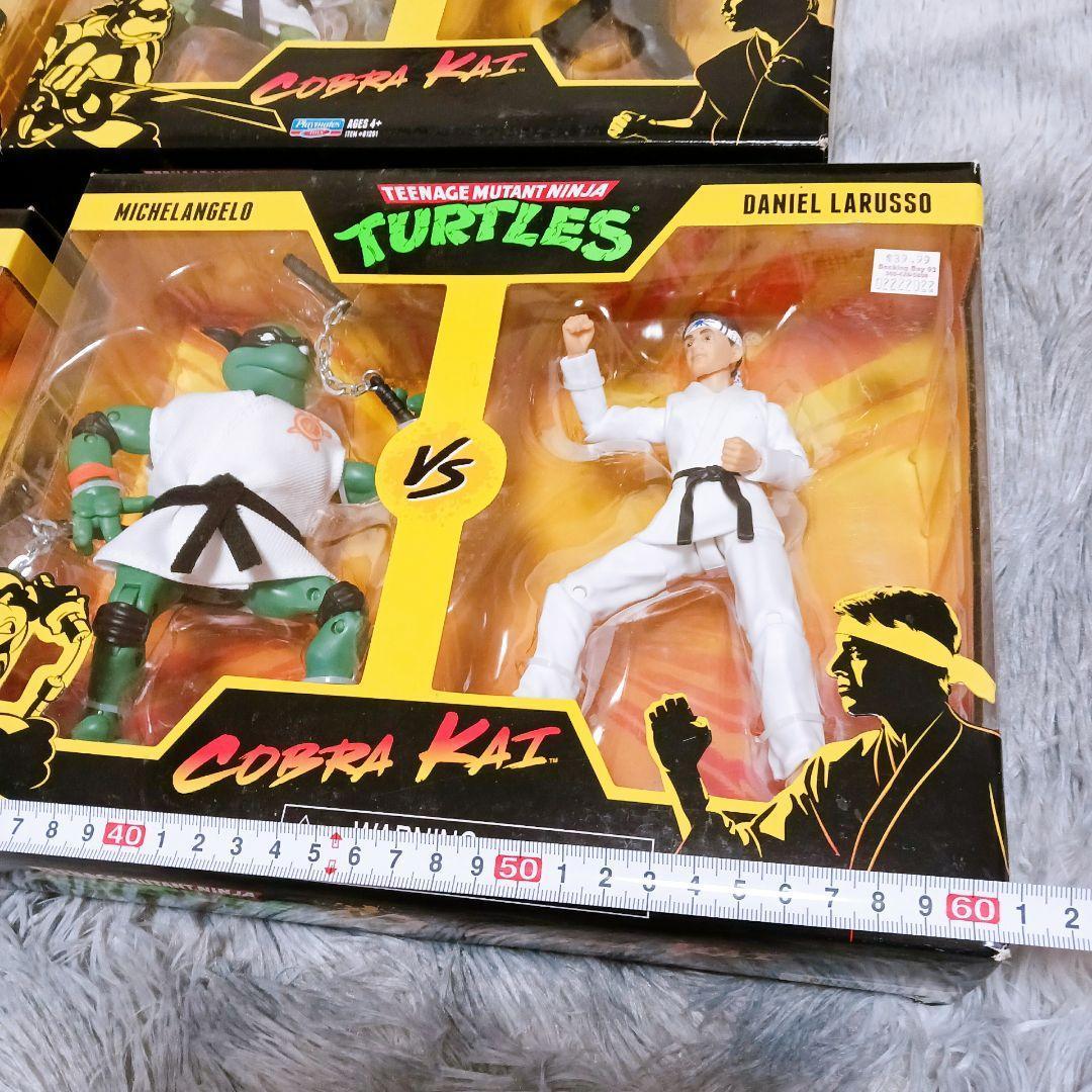 ✨海外限定✨タートルズ×コブラ会 4種コンプリートフィギュアセット♦2021