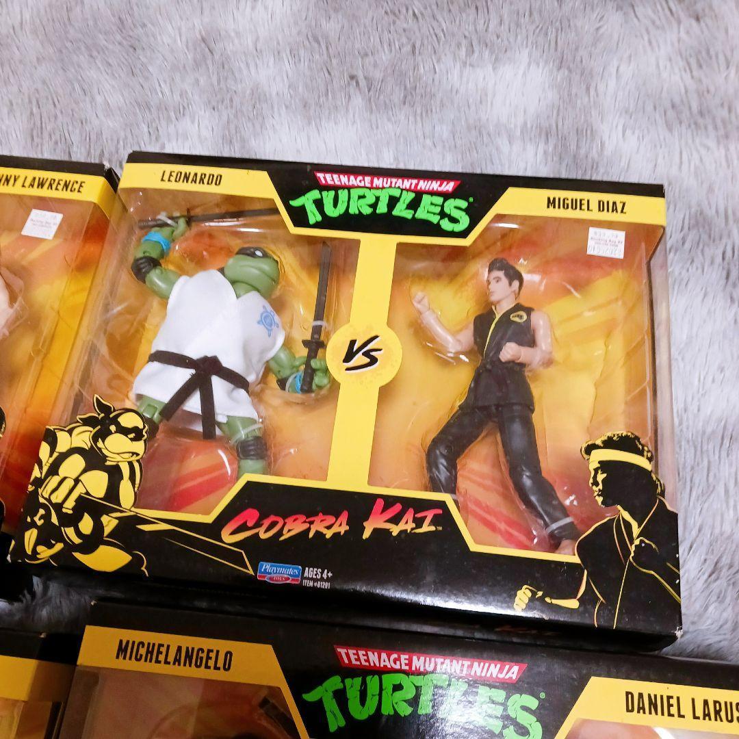 ✨海外限定✨タートルズ×コブラ会 4種コンプリートフィギュアセット♦2021