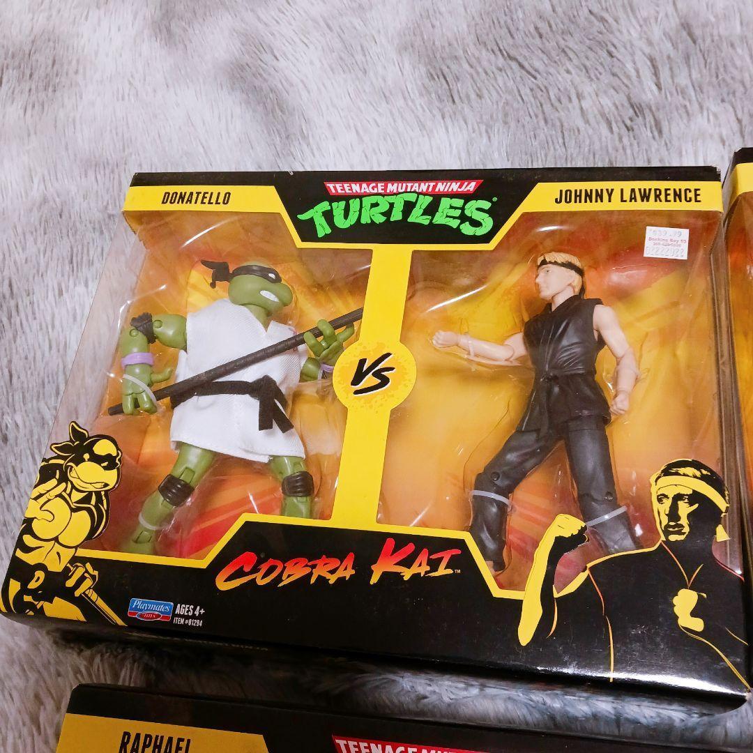 ✨海外限定✨タートルズ×コブラ会 4種コンプリートフィギュアセット♦2021