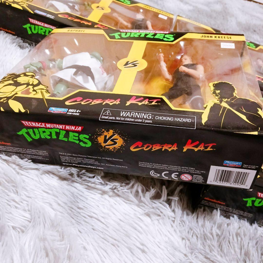 ✨海外限定✨タートルズ×コブラ会 4種コンプリートフィギュアセット♦2021