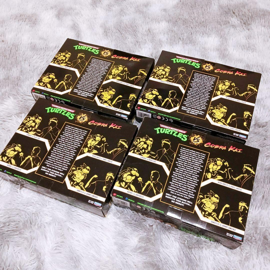 ✨海外限定✨タートルズ×コブラ会 4種コンプリートフィギュアセット♦2021
