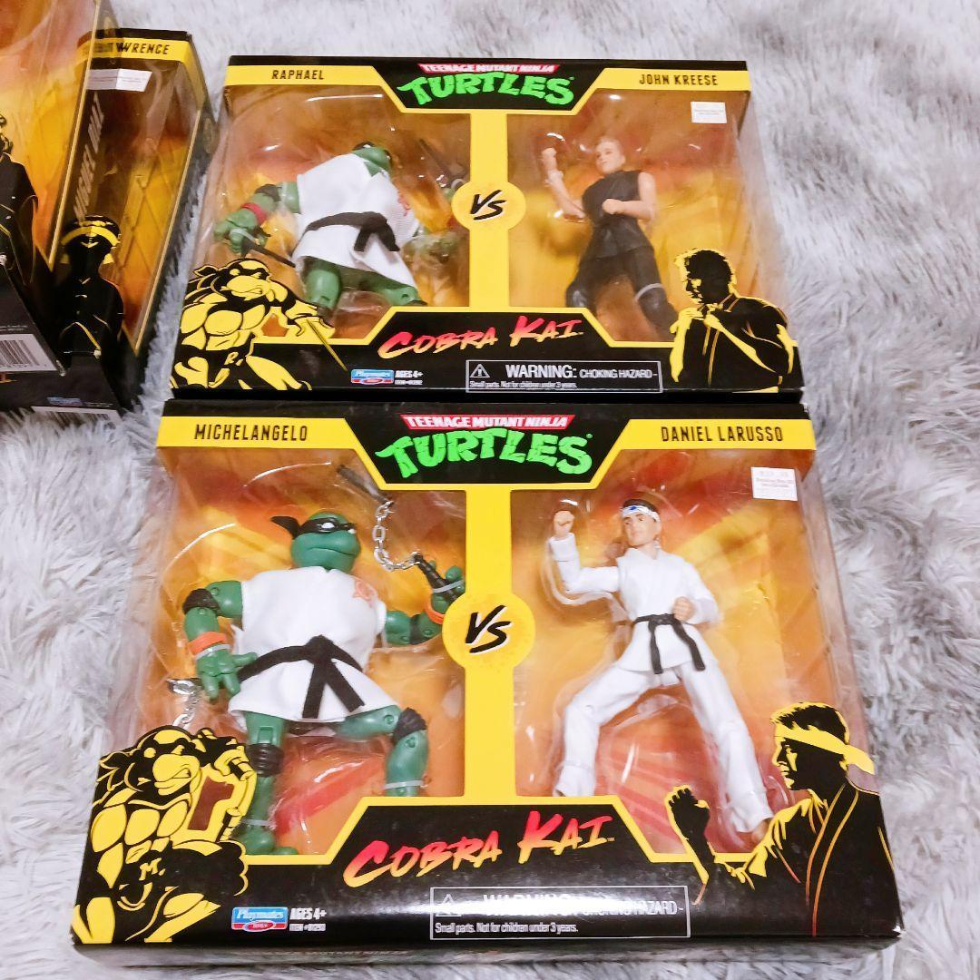 ✨海外限定✨タートルズ×コブラ会 4種コンプリートフィギュアセット♦2021