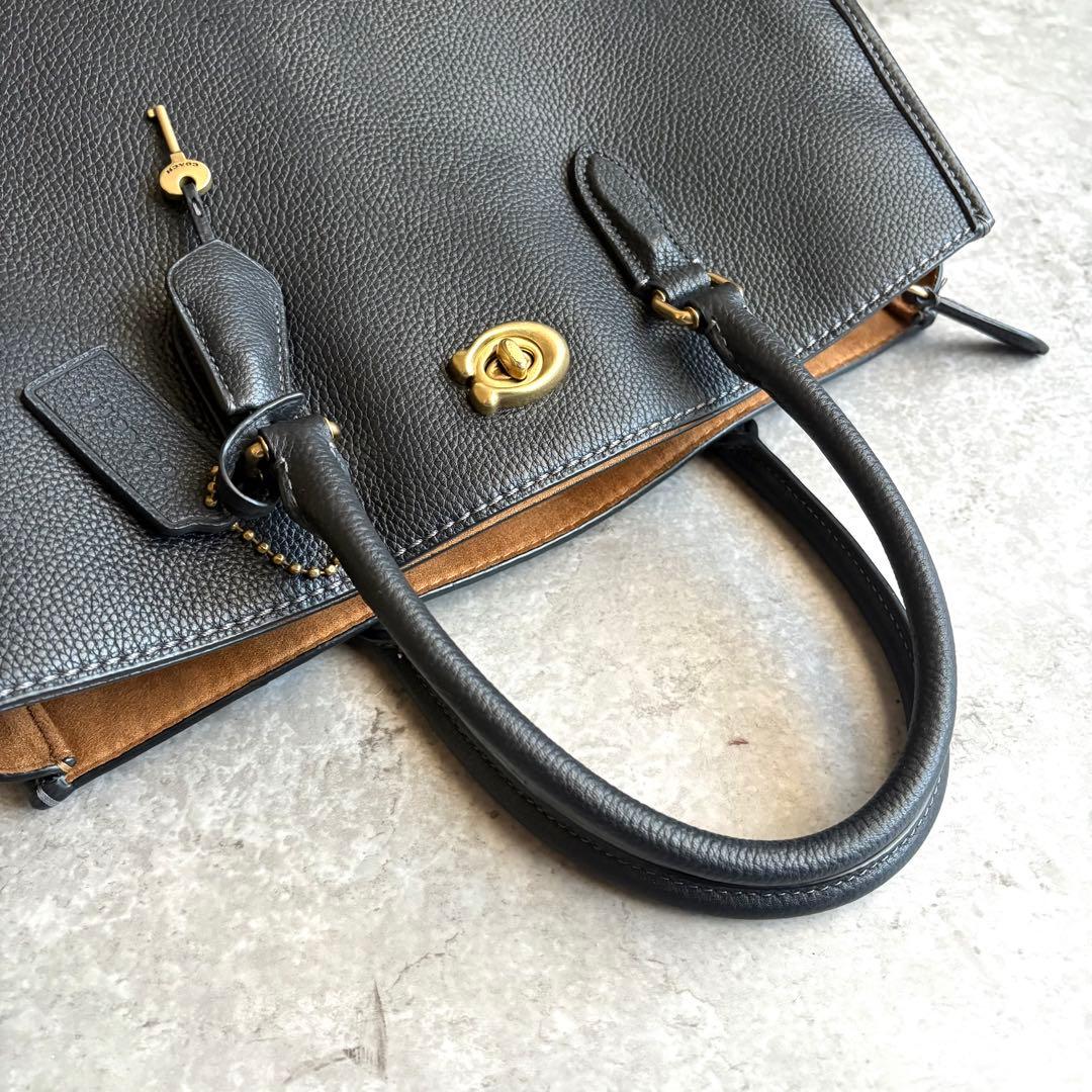 【syr様】COACH ブルック キャリーオール 2way ショルダーバッグ