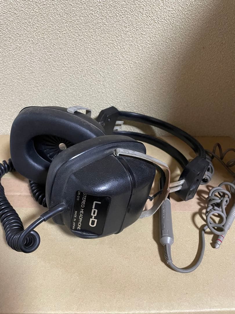 【昭和レトロ】Lo-D ステレオヘッドフォン LHP-1