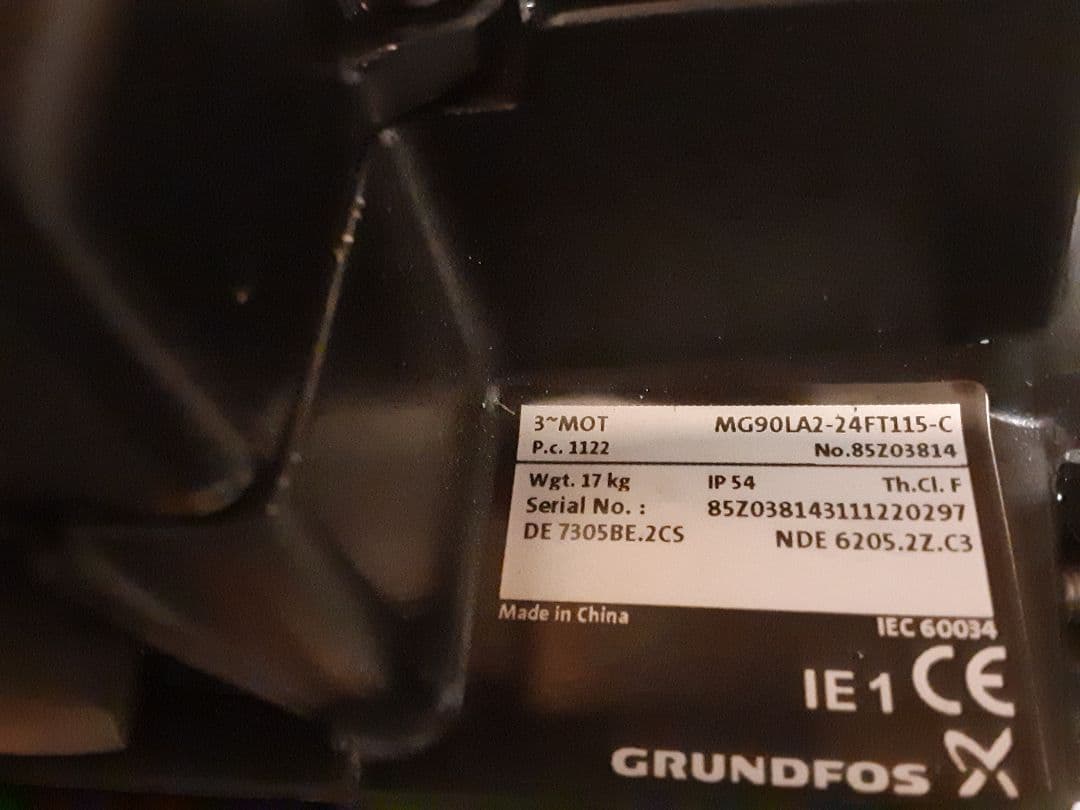 GRUNDFOS 8302型水中ポンプ