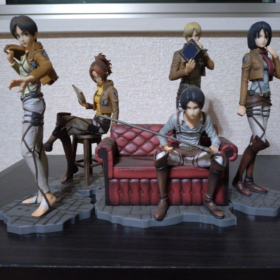 【進撃の巨人】一番くじ＊フィギュアセット