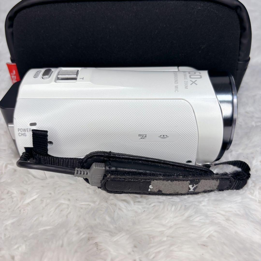 SONY HDR-CX420(W) ビデオカメラ ホワイト