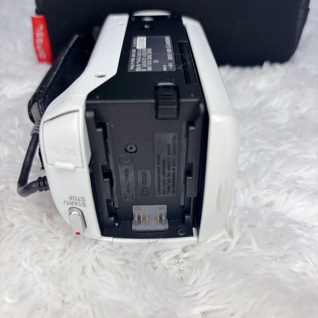 SONY HDR-CX420(W) ビデオカメラ ホワイト