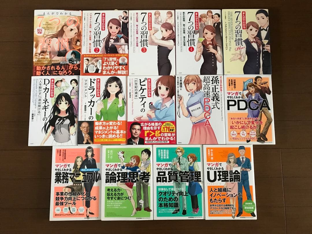 まんがでわかるシリーズ14冊セット　7つの習慣