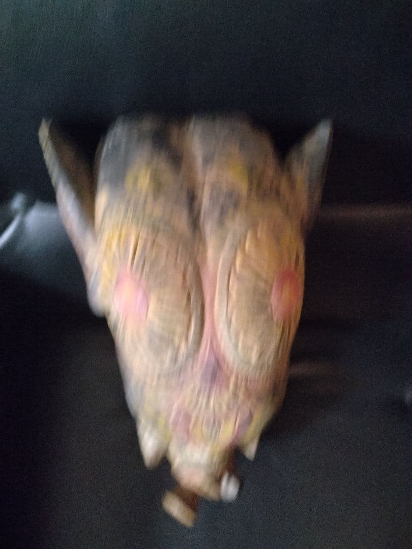 呪物　インド　フォークアート　ガネーシャ　壁掛け　木彫り　ヴィンテージ