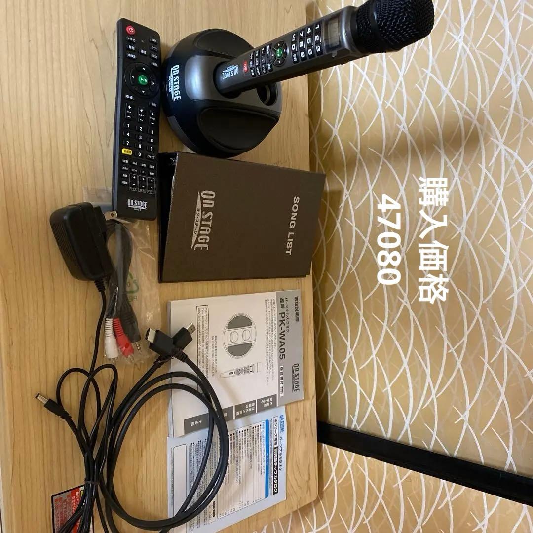 ON STAGE ワイヤレスマイク PK-WA05。購入日23年２月２４日