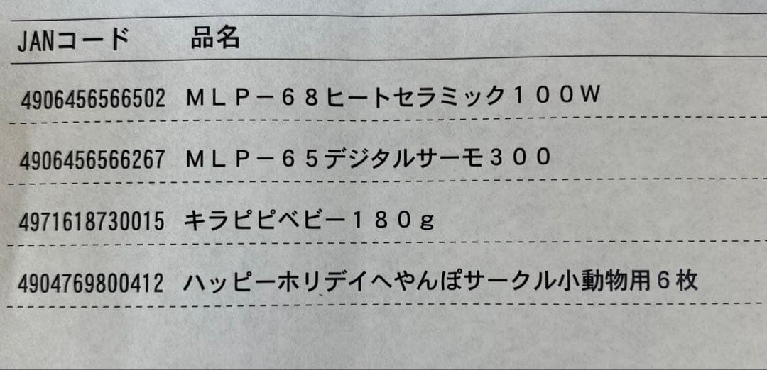小動物用ヒートセラミック100Wとサーモセット