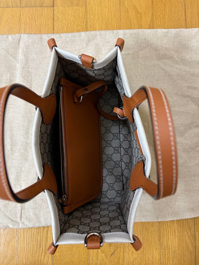 GUCCI キャンバス トートバッグ